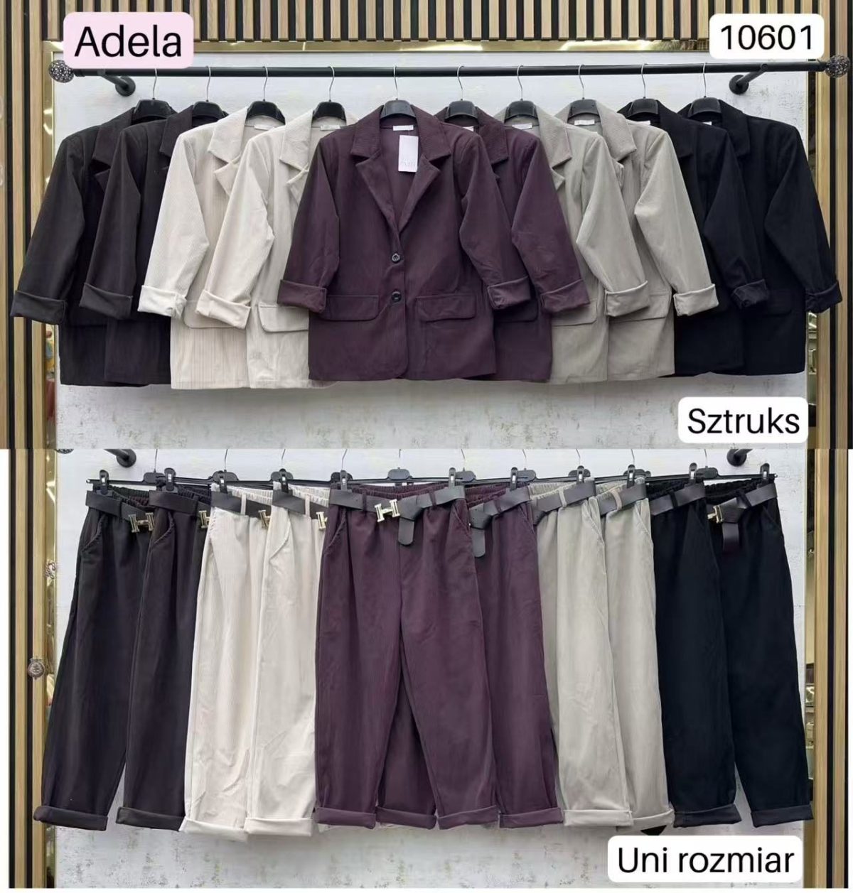 Komplety Damskie wloskie _size uni_ paczka 6szt_ mix kolor 7569147