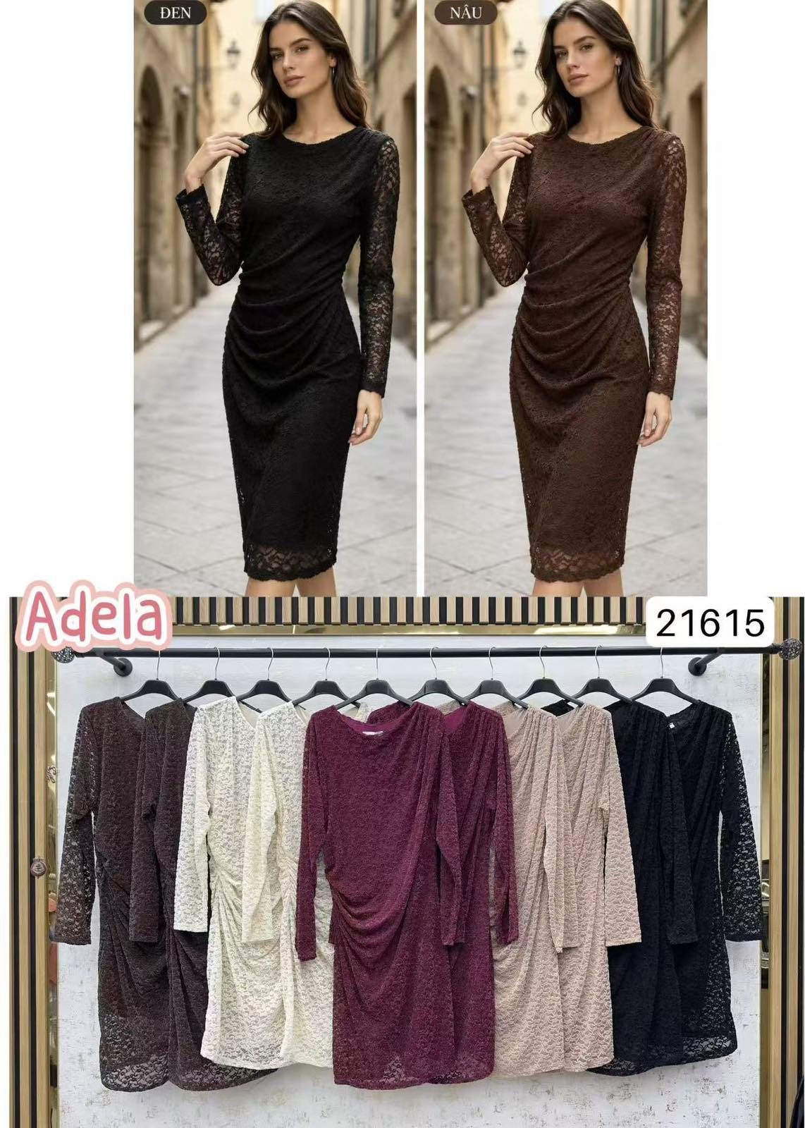 Sukienki Damskie wloskie _size uni_ paczka 6szt_ mix kolor 7569155