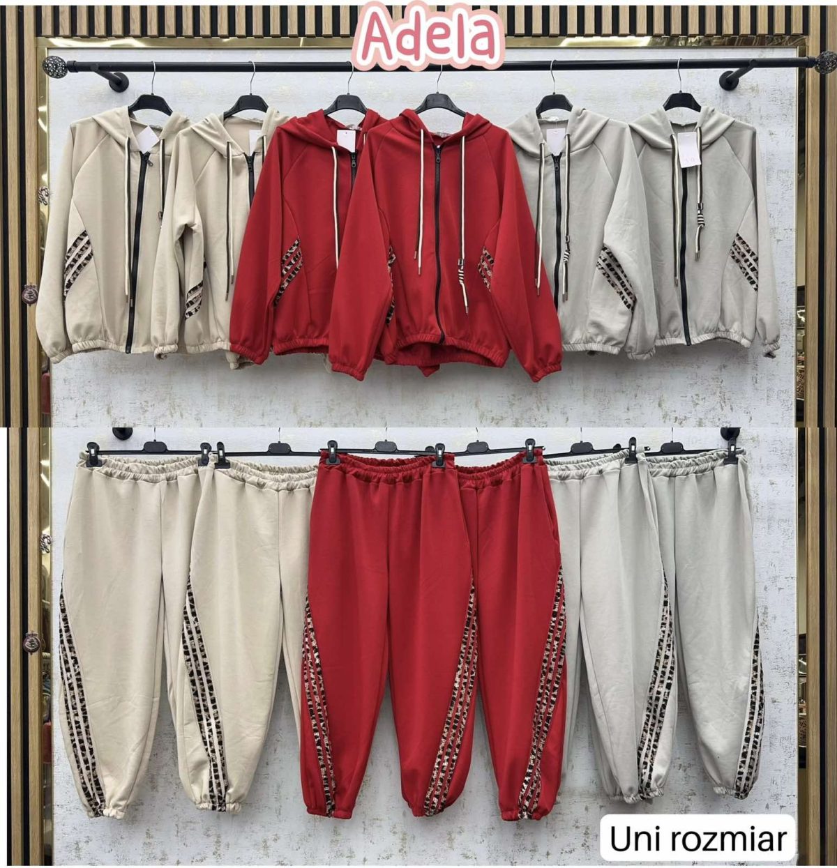 Komplety Damskie wloskie _size uni_ paczka 6szt_ mix kolor 7569167