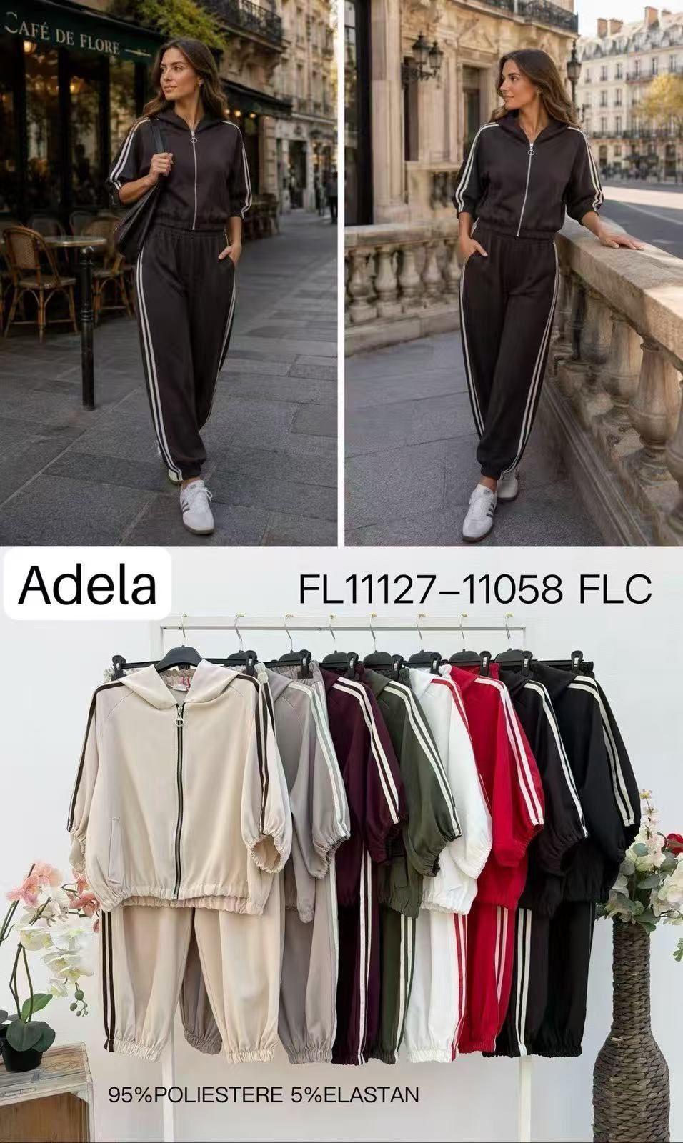 Komplety Damskie wloskie _size uni_ paczka 6szt_ mix kolor 7569168