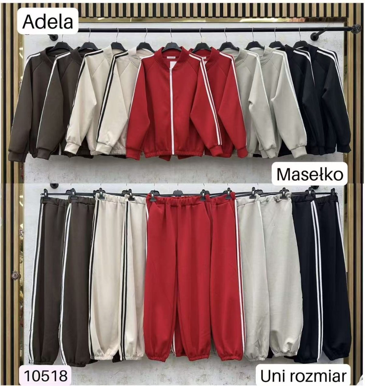 Komplety Damskie wloskie _size uni_ paczka 6szt_ mix kolor 7569171