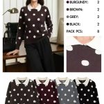 Swetry Damskie wloskie _size uni_ paczka 10szt_ mix kolor 7569177