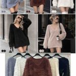Swetry Damskie wloskie _size uni_ paczka 12szt_ mix kolor 7569184