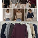 Swetry Damskie wloskie _size uni_ paczka 12szt_ mix kolor 7569194