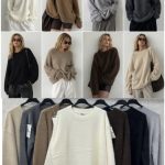 Swetry Damskie wloskie _size uni_ paczka 12szt_ mix kolor 7569228