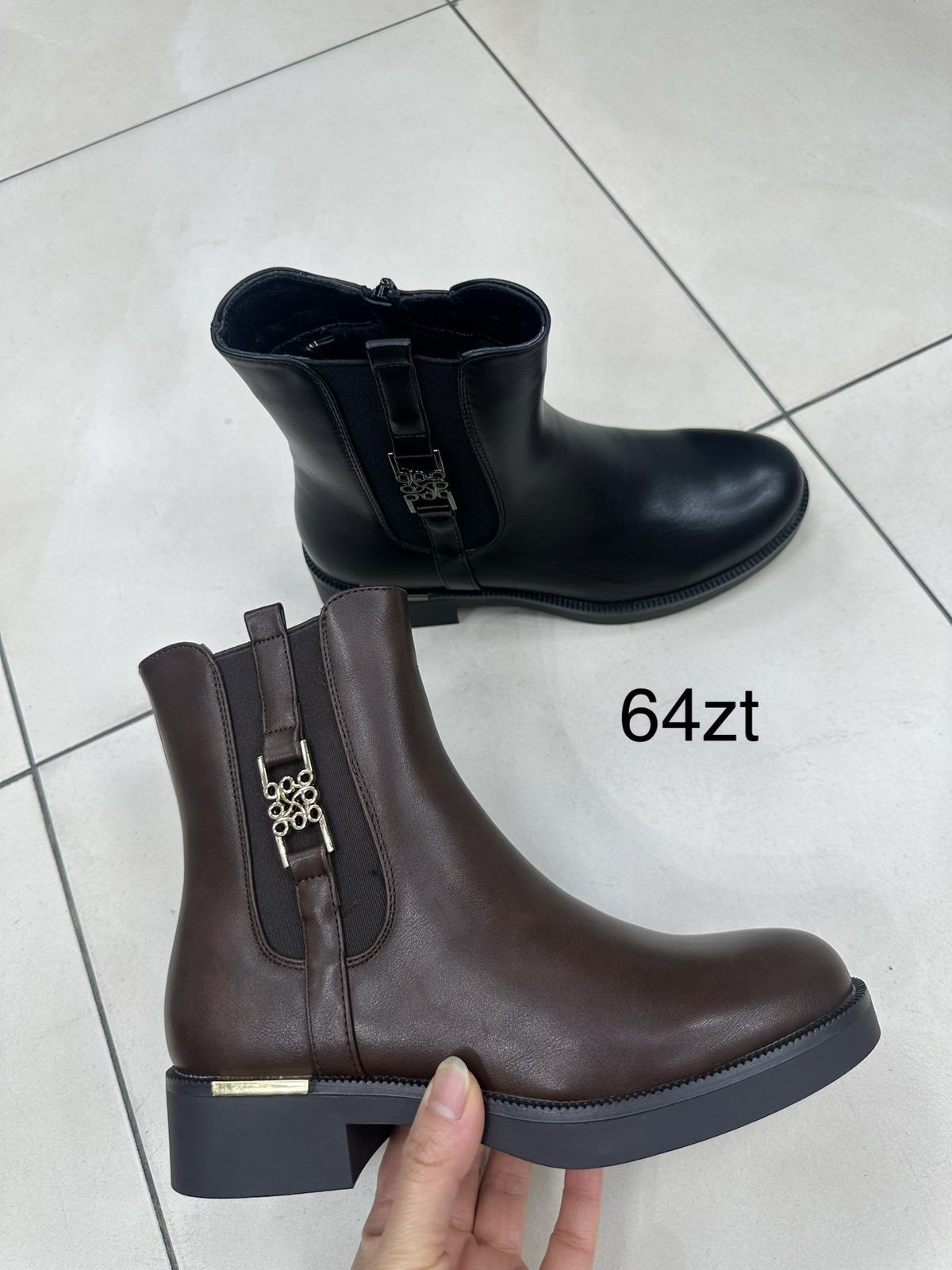 Buty Botki DAMSKIE (36-41_12par) 7986420