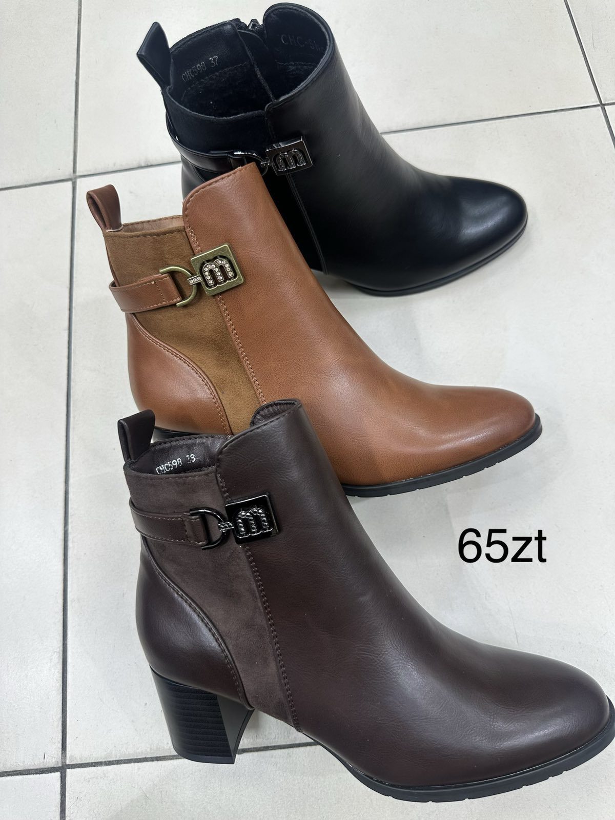 Buty Botki DAMSKIE (36-41_12par) 7986445