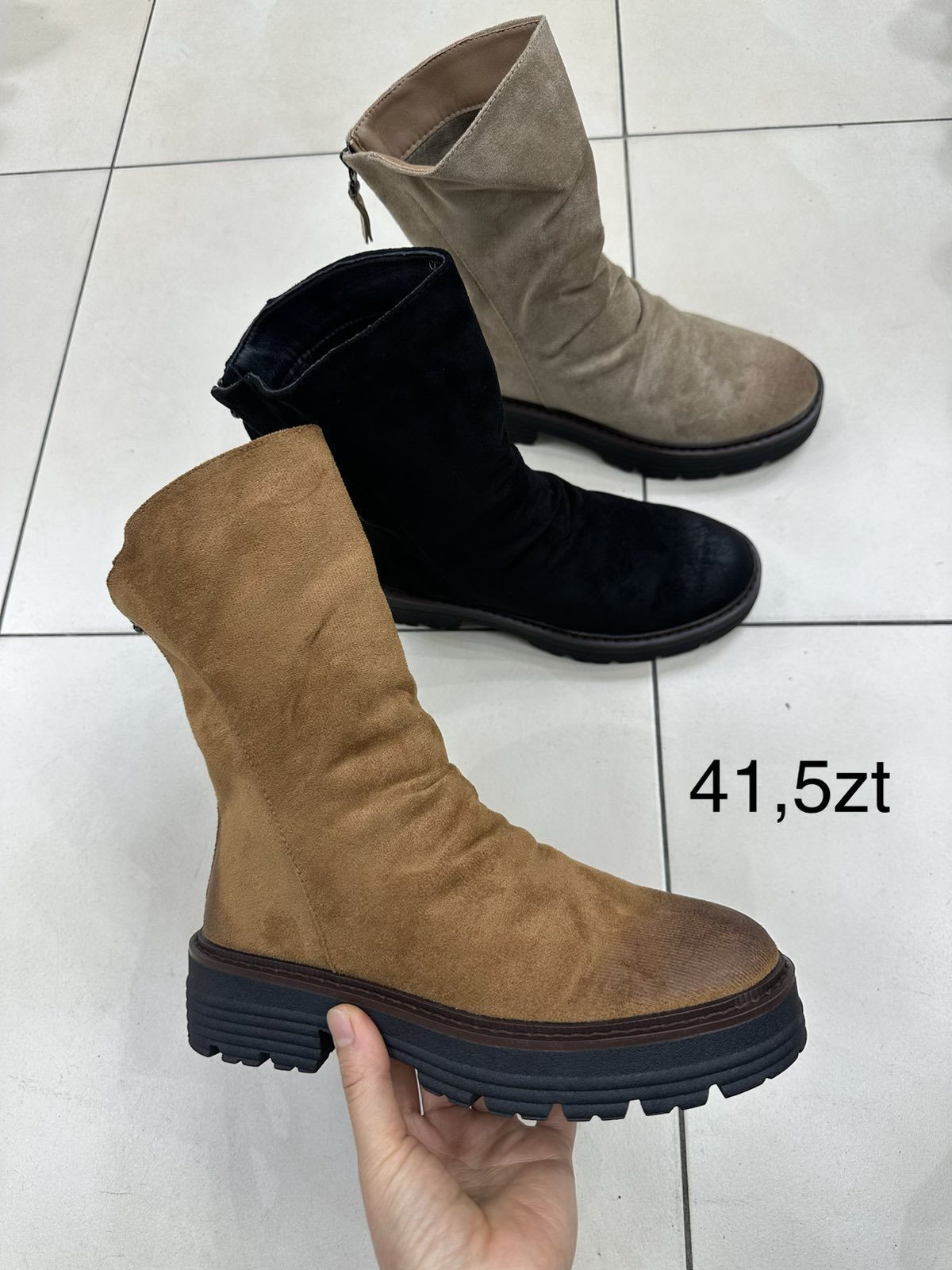 Buty Botki DAMSKIE (36-41_12par) 9854168