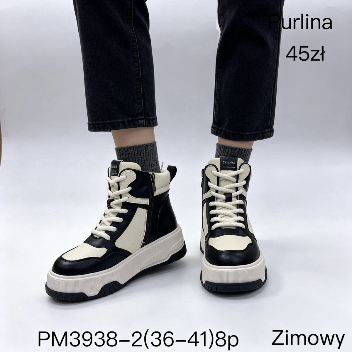 Buty Botki DAMSKIE (36-41_8par) 9854179