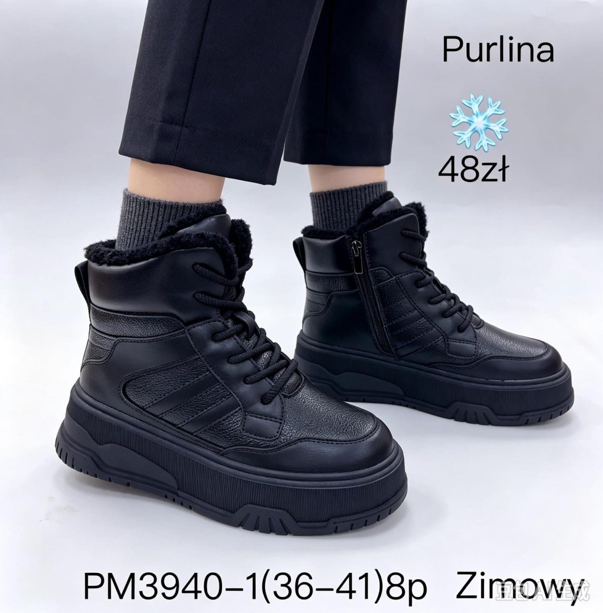 Buty Botki DAMSKIE (36-41_8par) 9854182