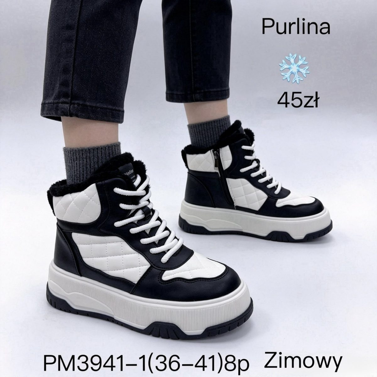 Buty Botki DAMSKIE (36-41_8par) 9854183