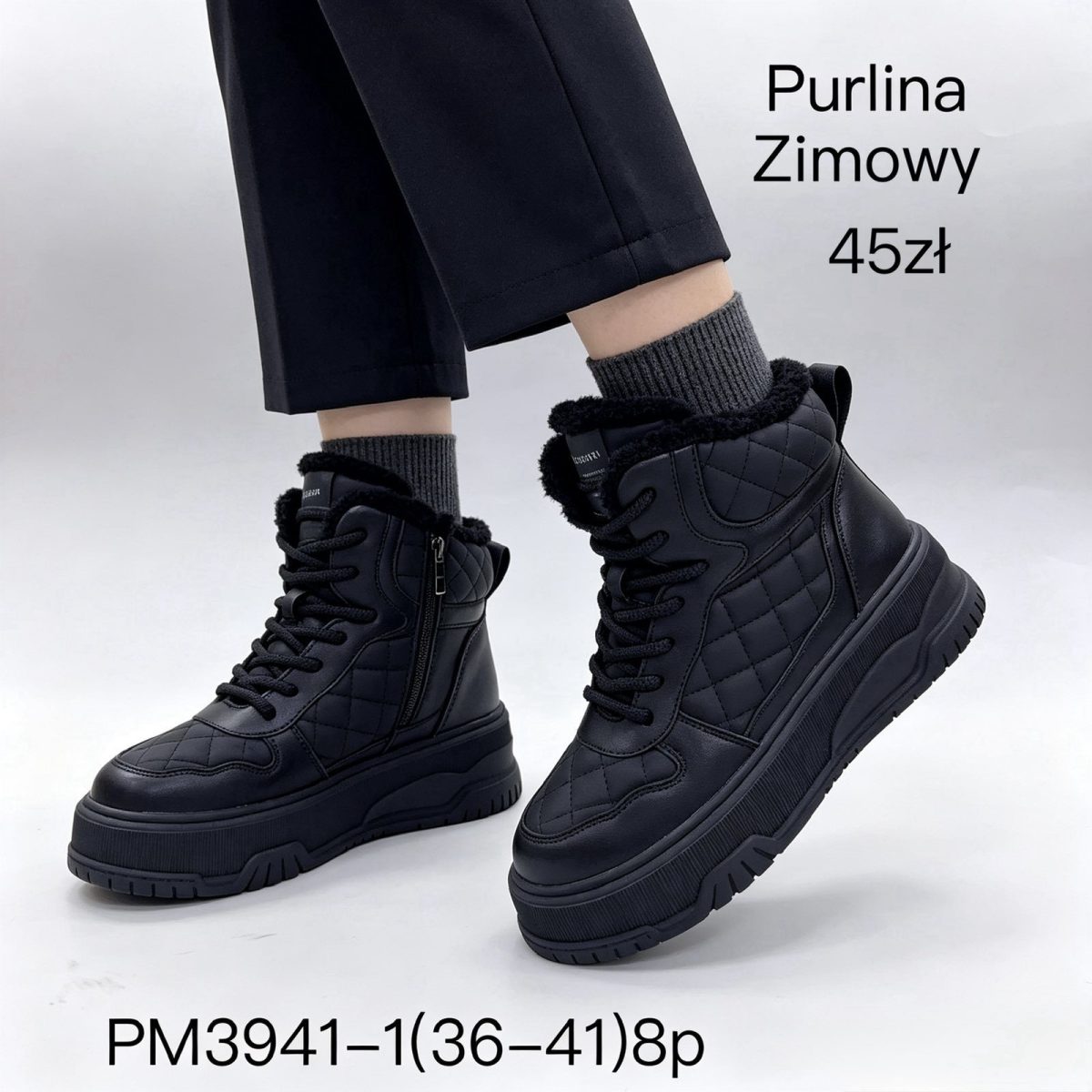 Buty Botki DAMSKIE (36-41_8par) 9854184