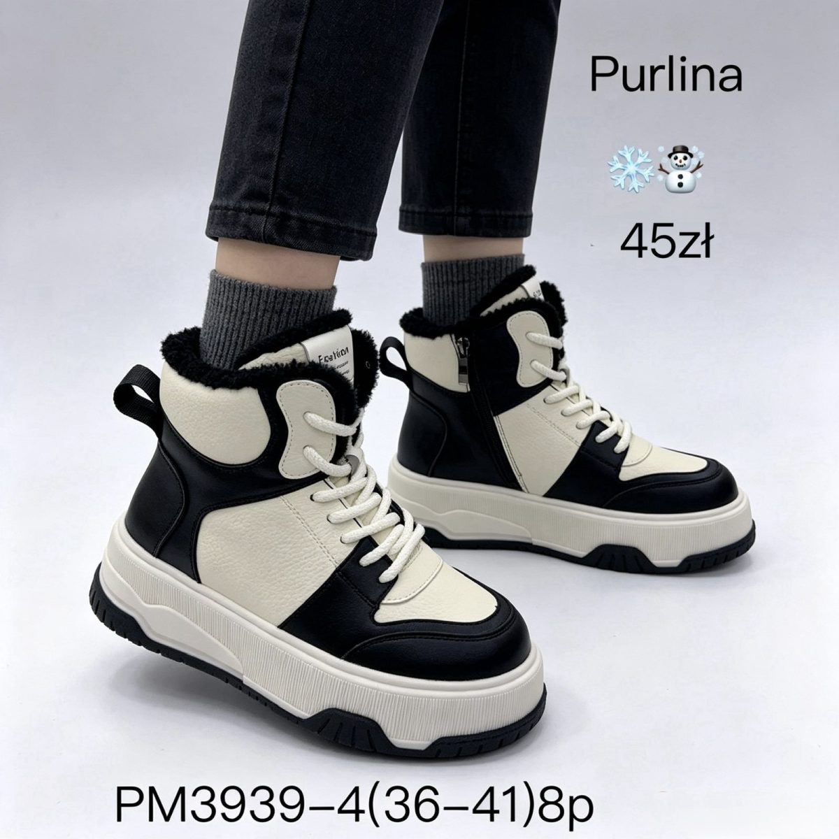 Buty Botki DAMSKIE (36-41_8par) 9854185