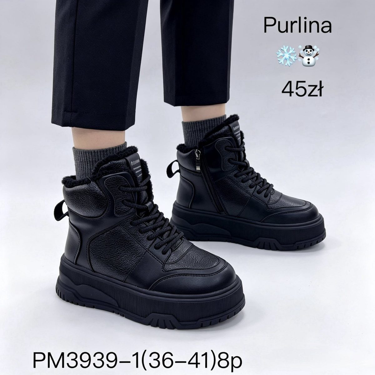 Buty Botki DAMSKIE (36-41_8par) 9854187