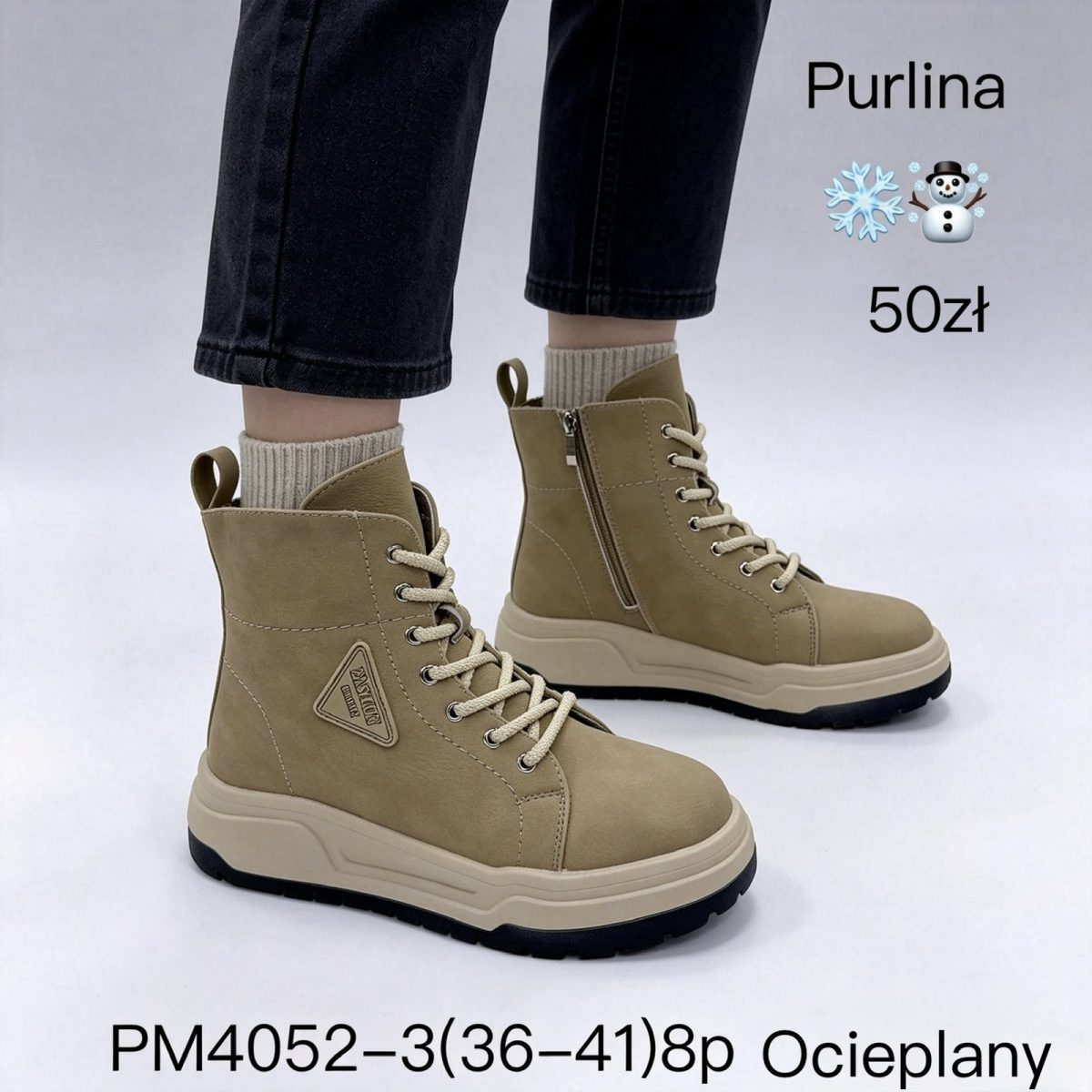 Buty Botki DAMSKIE (36-41_8par) 9854192