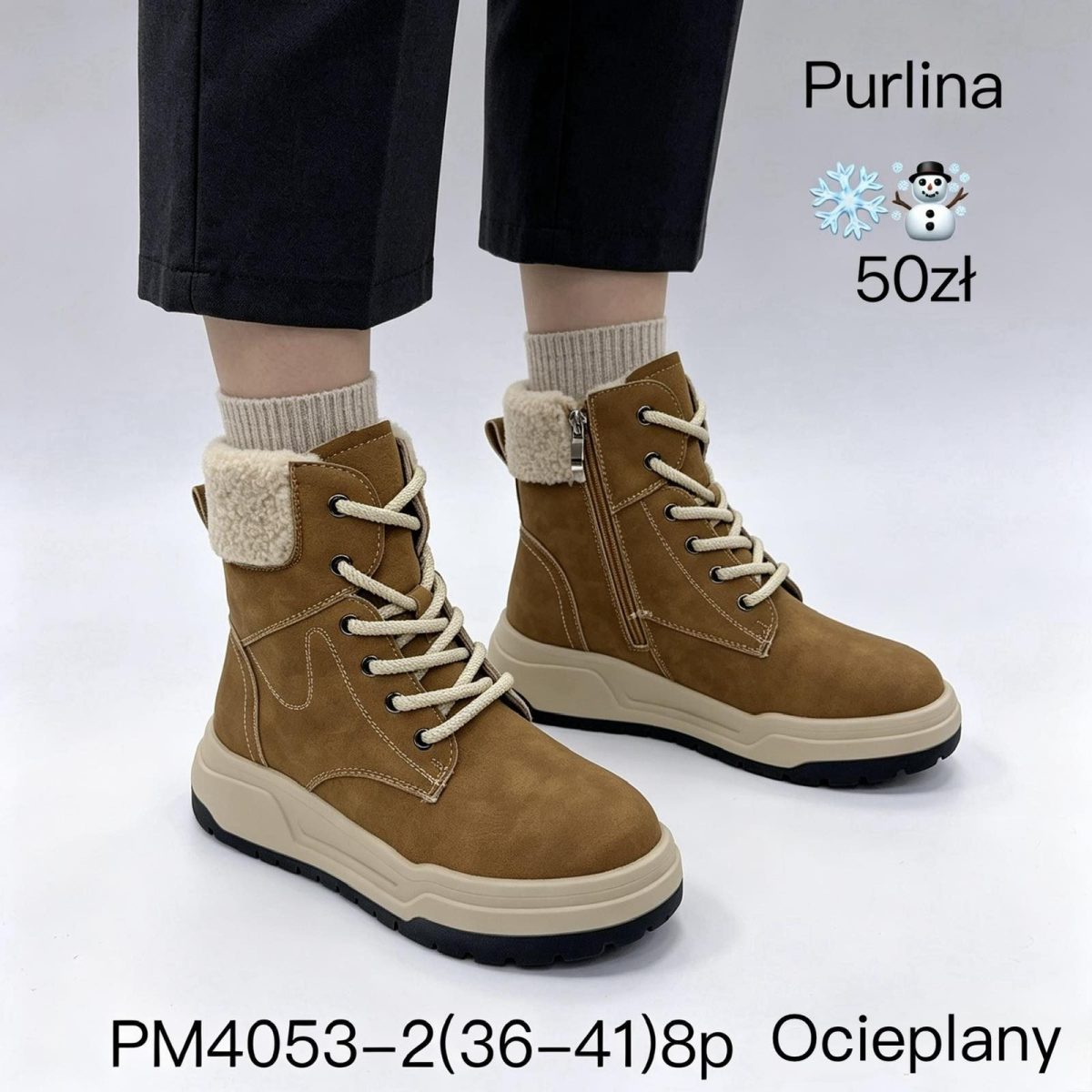 Buty Botki DAMSKIE (36-41_8par) 9854198