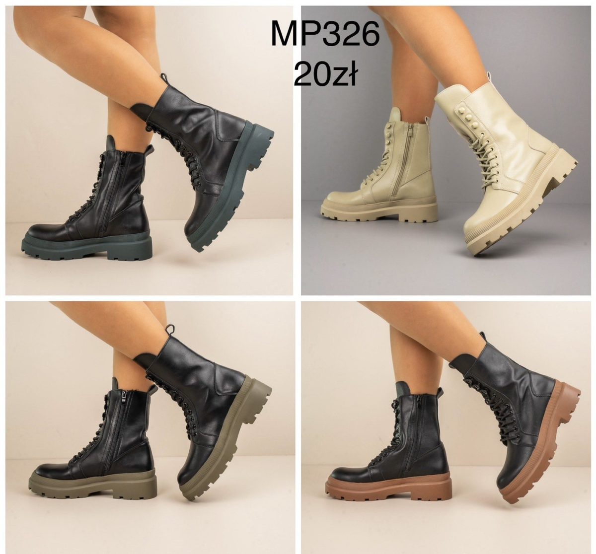 Buty Botki DAMSKIE (36-41_12par) 9854212