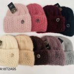 Czapki Damskie_ paczka 12szt _mix kolor 9854378