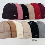 Czapki Damskie_ paczka 12szt _mix kolor 9854361
