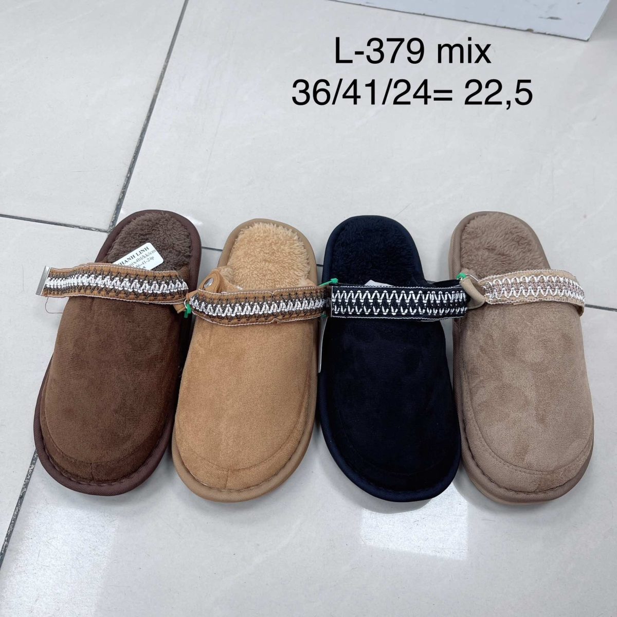 Buty Kapcie DAMSKIE (36-41_24par) 3280641