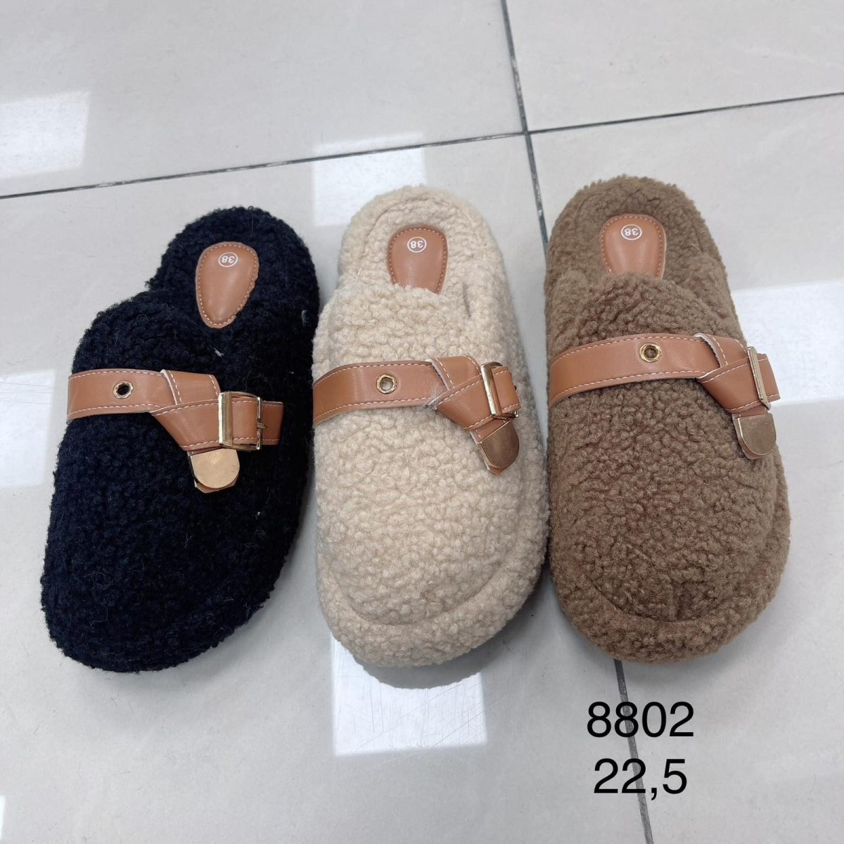 Buty Kapcie DAMSKIE (36-41_24par) 3280642