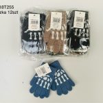 Rękawiczki Dziecięce_ paczka 12parę _mix kolor 3280671