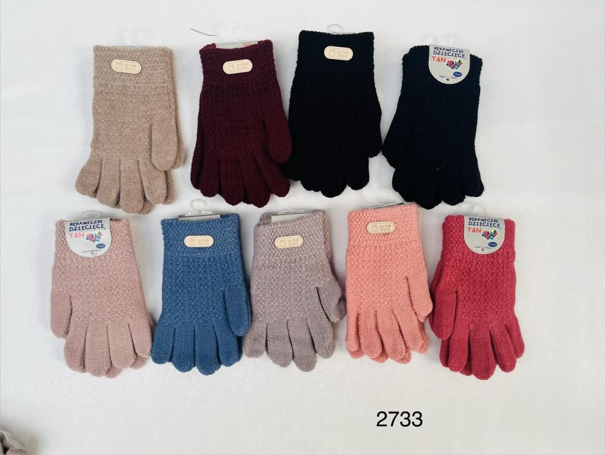 Rękawiczki Dziecięce_ paczka 12parę _mix kolor 3280679