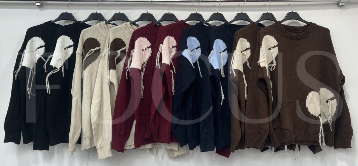 Swetry damskie  Włoski _ Size uni_paczka 6szt_mix kolor 2364481