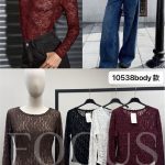 Body Damskie wloskie_ Size uni _paczka 6szt_mix kolor 2364485