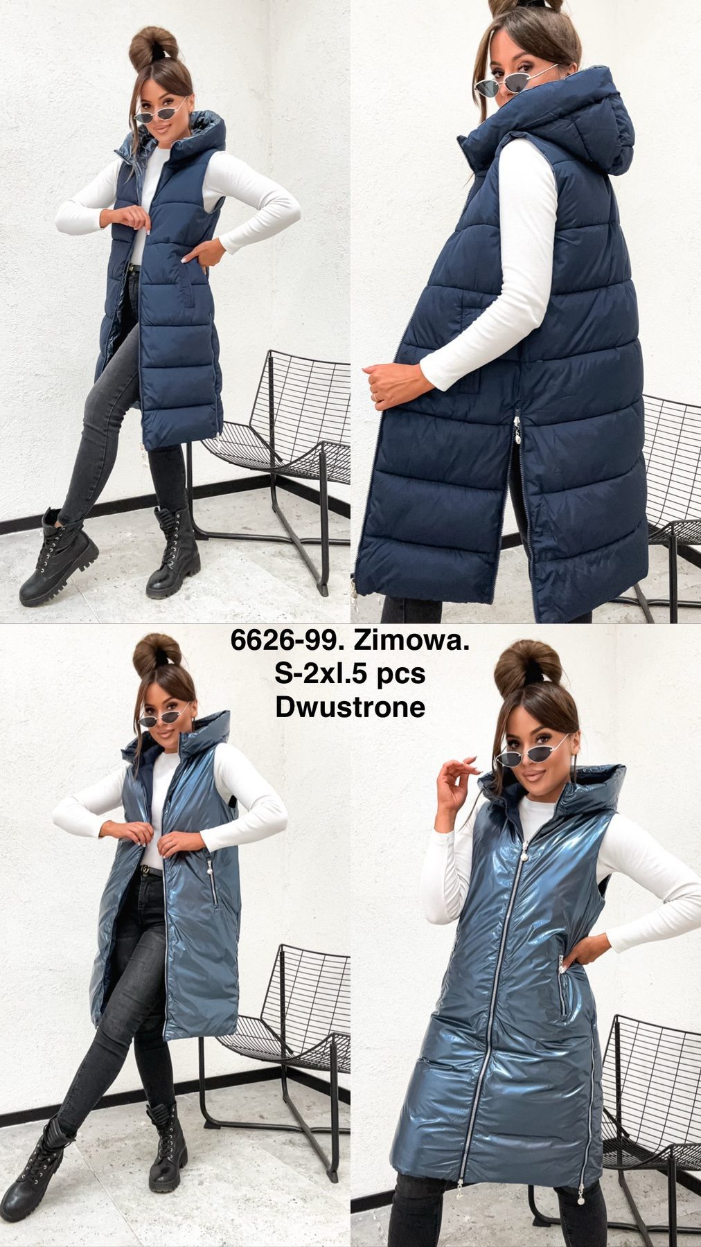 Kamizelki Damskie _size s-2xl_paczka 5szt_1kolor 2364541