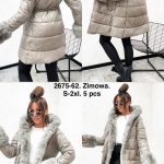 Kurtki Damskie _size s-2xl_paczka 5szt_1kolor 2364546