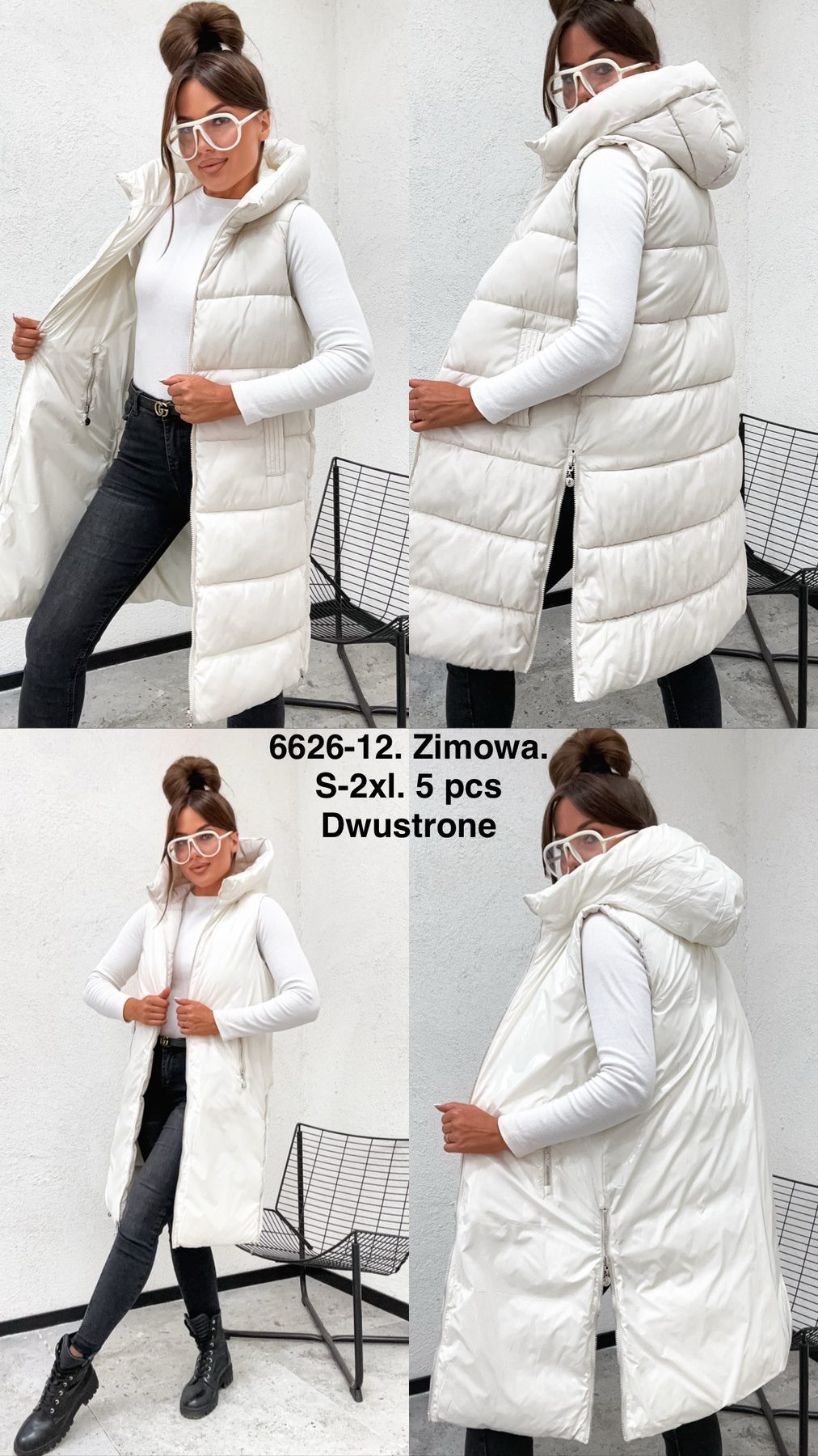 Kamizelki Damskie _size s-2xl_paczka 5szt_1kolor 2364549