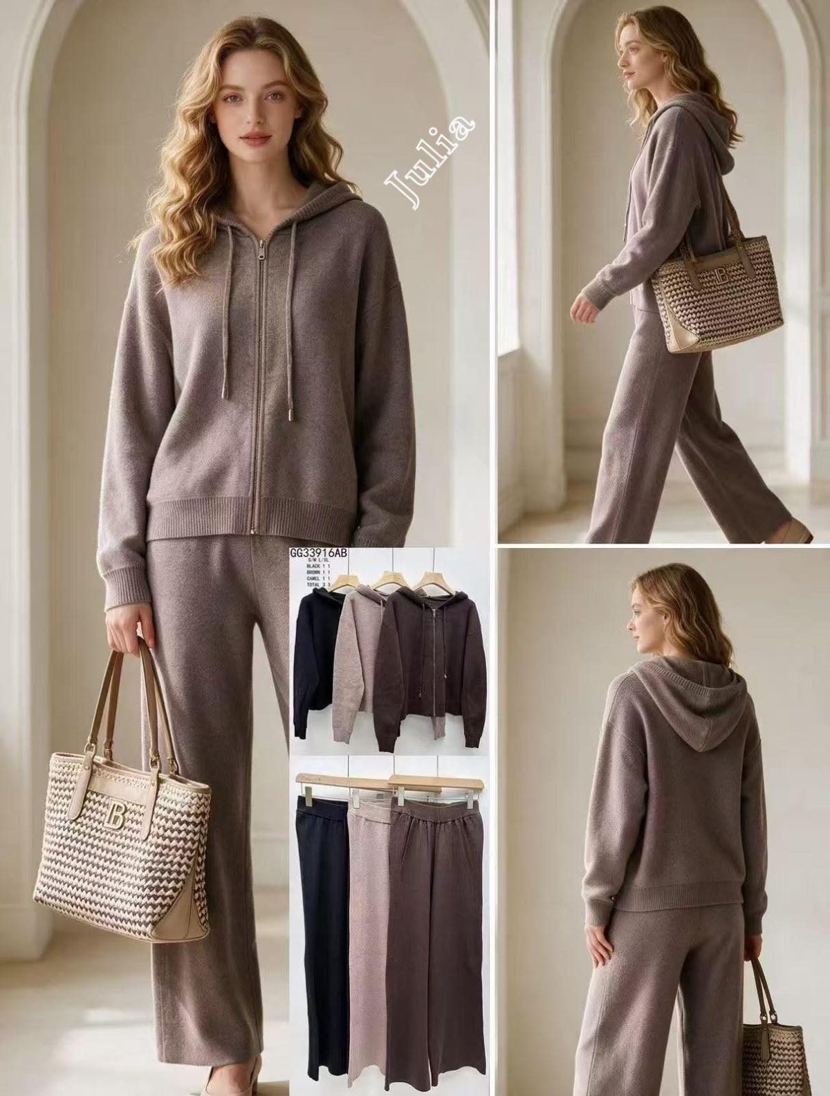 Komplety Damskie Włoskie_ size s-xl_ paczka 6 szt_ 1 kolor 2364684