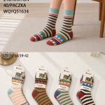 Skarpety DAMSKA.SIZE: 35-42_( 40PAR/PACZKA) KOLOR JAK NA ZDZIĘCIU 6102426
