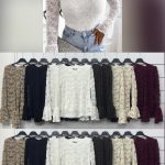 Bluzki Damskie wloskie_size uni_paczka 6szt_mix kolor 6102438
