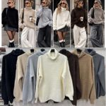 Swetry Damskie wloskie _size uni_ paczka 12szt_ mix kolor 6102483