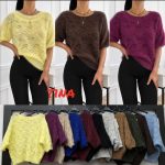 Swetry Damskie wloskie_size uni_paczka 6szt_mix kolor 6102599