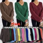 Swetry Damskie wloskie_size uni_paczka 6szt_mix kolor 6102611