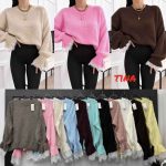 Swetry Damskie wloskie_size uni_paczka 6szt_mix kolor 6102625
