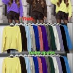 Swetry Damskie wloskie_size uni_paczka 6szt_mix kolor 6102634