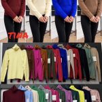 Swetry Damskie wloskie_size uni_paczka 6szt_mix kolor 6102636