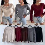 Swetry damskie POLSKA _ Size uni_paczka 10szt_mix kolor 6102640