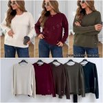 Swetry damskie POLSKA _ Size uni_paczka 8szt_mix kolor 6102646