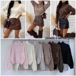 Swetry damskie POLSKA _ Size uni_paczka 8szt_mix kolor 6102683