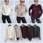 Swetry damskie POLSKA _ Size uni_paczka 8szt_mix kolor 6102798
