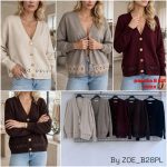 Swetry damskie POLSKA _ Size uni_paczka 8szt_mix kolor 6102803