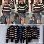 Swetry damskie POLSKA _ Size uni_paczka 8szt_mix kolor 6102741