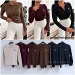 Swetry damskie POLSKA _ Size uni_paczka 8szt_mix kolor 6102750