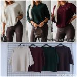 Swetry damskie POLSKA _ Size uni_paczka 6szt_mix kolor 6102755