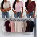 Swetry damskie POLSKA _ Size uni_paczka 6szt_mix kolor 6102759